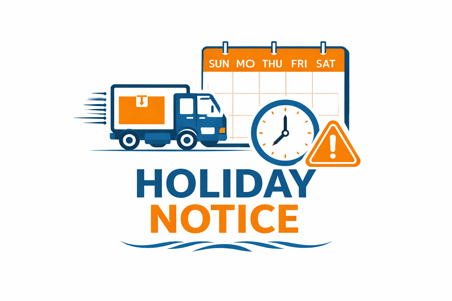 Holiday Shipping Notice
