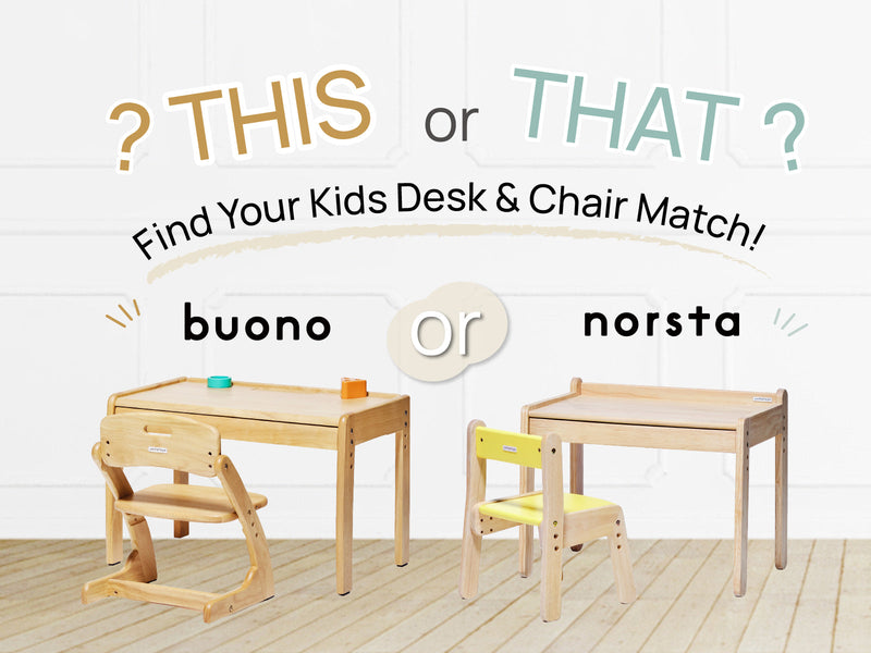 This or That? Vol.2 Find Your Kids Desk & Chair Match!