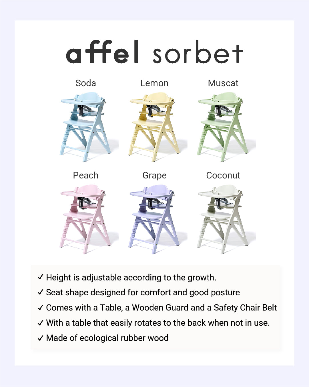 GIVE AWAY | Affel Sorbet Chair Ambassador Recruitment!
