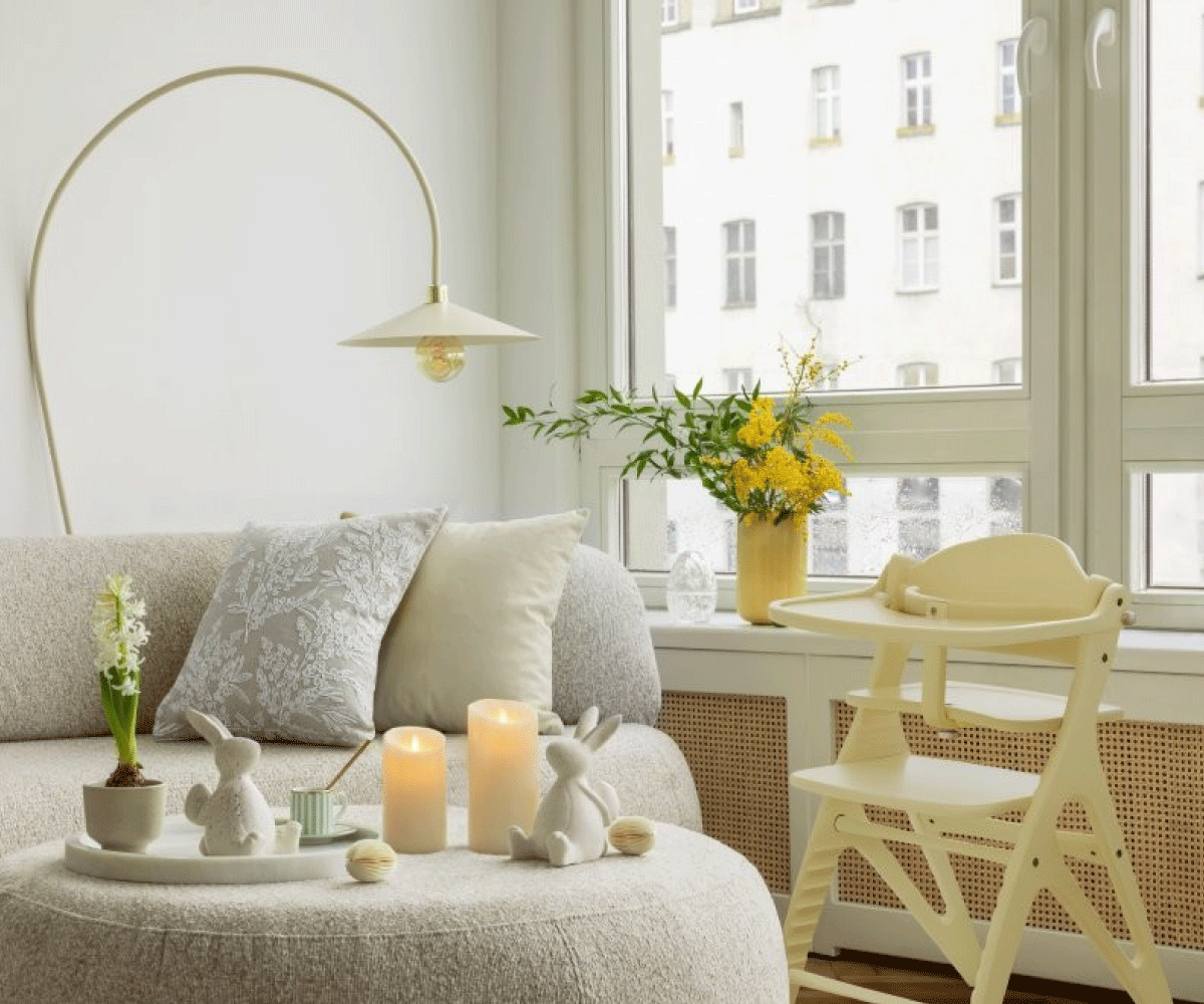 Affel Sorbet High Chair (with Safety Belt YC-05)