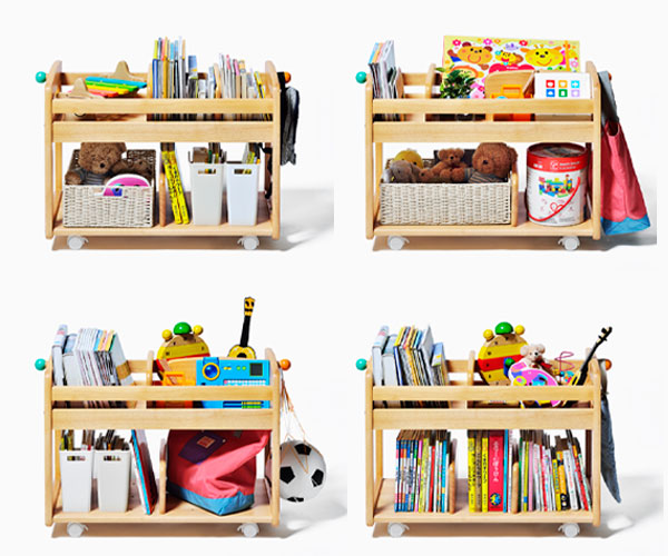 Buono3 kids book wagon